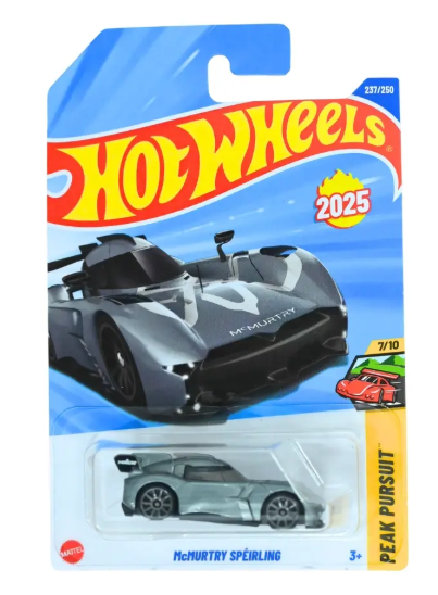 Hot Wheels Mainline - McMurtry Speirling Gray - Imported Edition