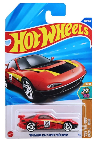 Hot Wheels Mainline - N Case 2025 - 95 Mazda RX-7 Drift