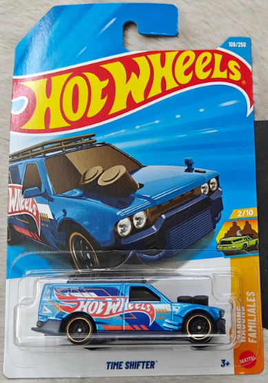 Hot Wheels Mainline Imported Premium - F Case 2026 - Long Card - Time Shifter