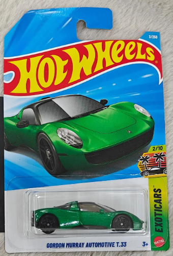 Hot Wheels Mainline Imported Premium - F Case 2026 - Long Card - Gordon Murray Automotive T.33