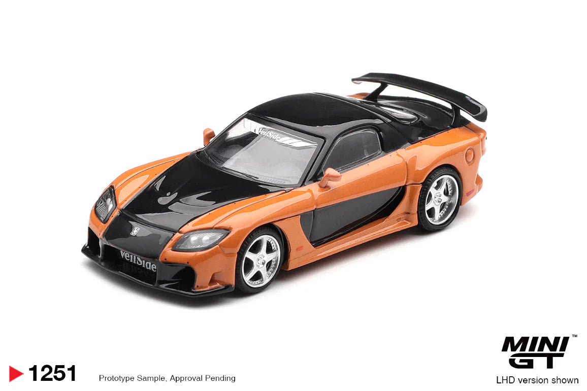 [Pre-Order] Mini GT #1251 - Blister Packaging - Mazda RX-7 VeilSide Fortune "The Fast and the Furious: Tokyo Drift" Han Seoul-Oh