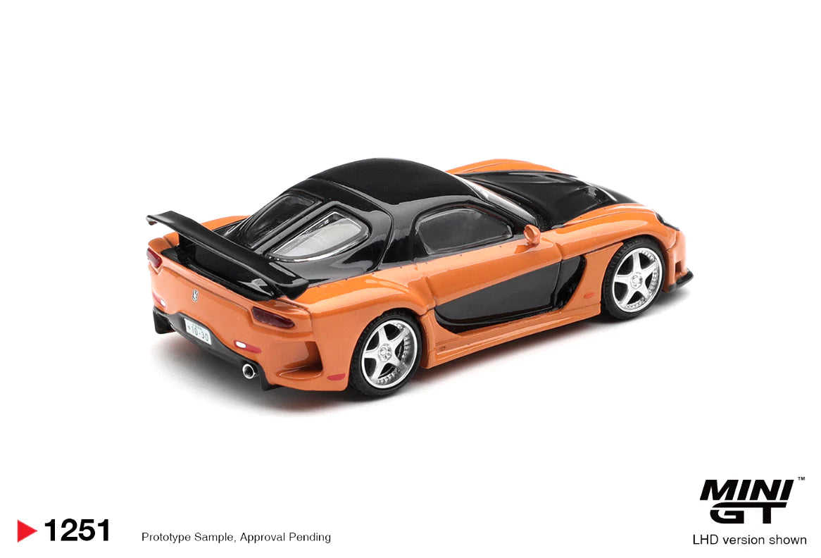 [Pre-Order] Mini GT #1251 - Blister Packaging - Mazda RX-7 VeilSide Fortune "The Fast and the Furious: Tokyo Drift" Han Seoul-Oh