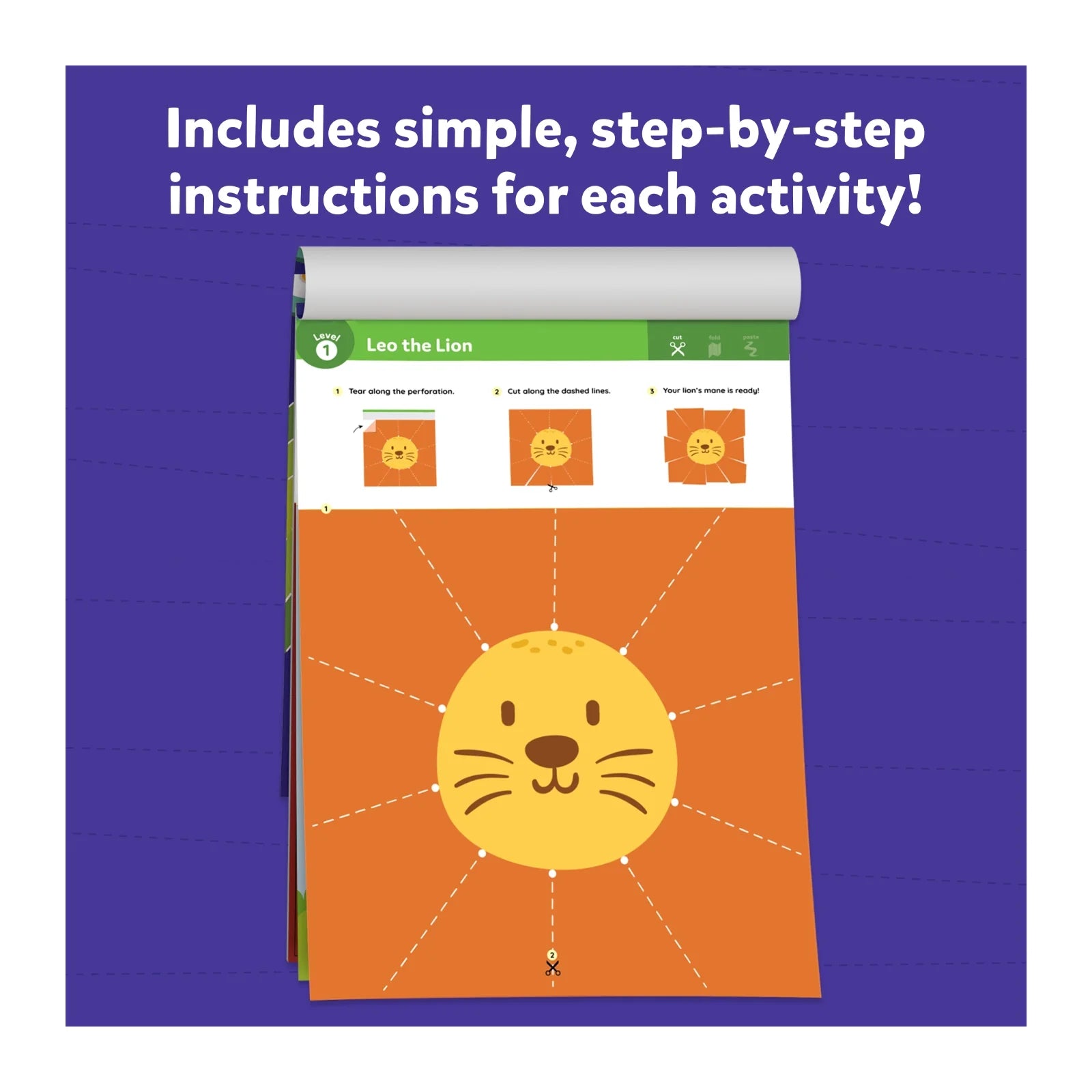 Skillmatics Snip Snip | Art & Craft Activity Kit | Multicolor