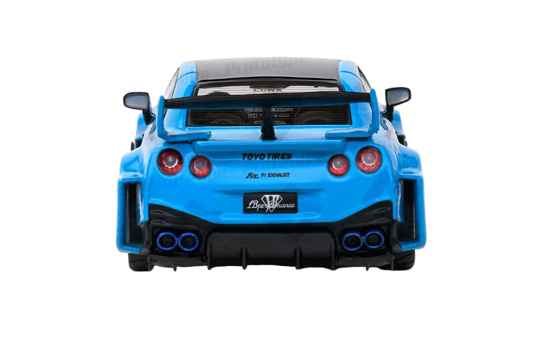 Solido Nissan GTR35 LBWK Silhouette Miami Blue 2019 - Scale 1:43 - Solido