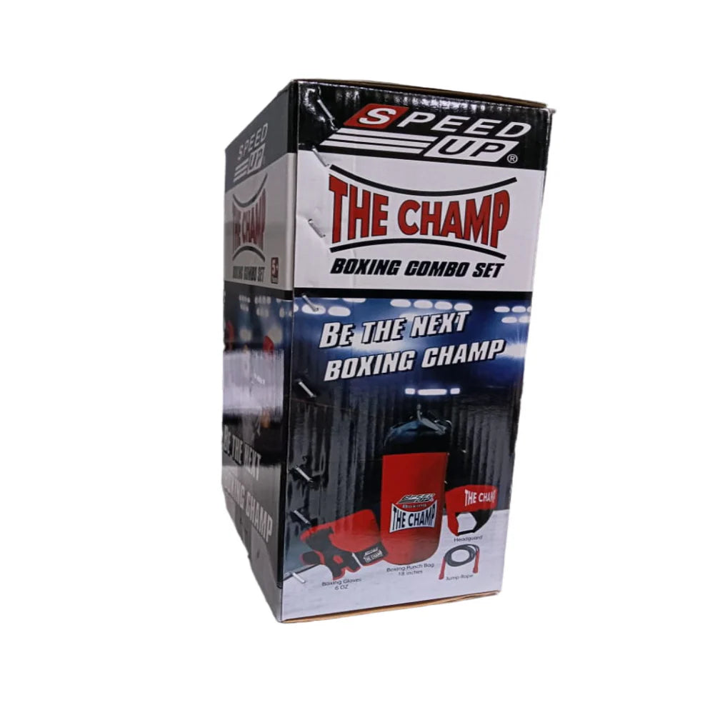 Speed Up : The Champ - Boxing Combo Kit with Hanging Bag
