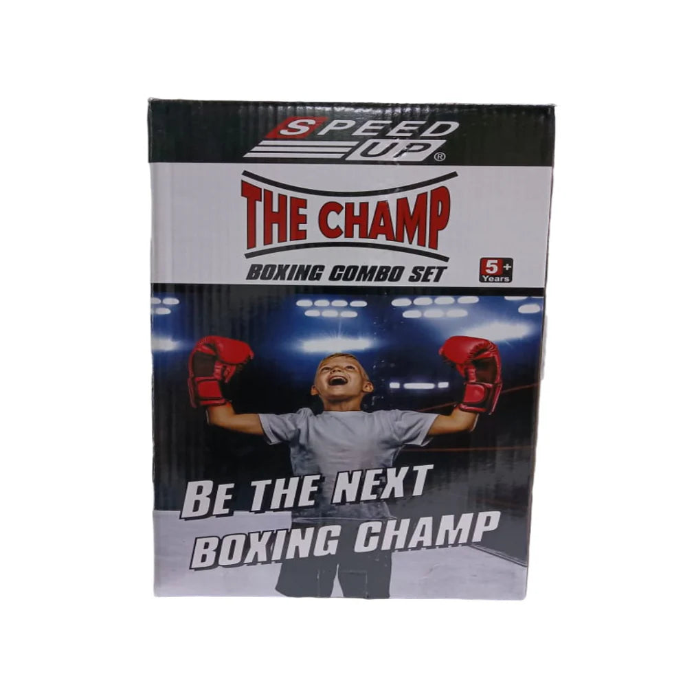 Speed Up : The Champ - Boxing Combo Kit with Hanging Bag