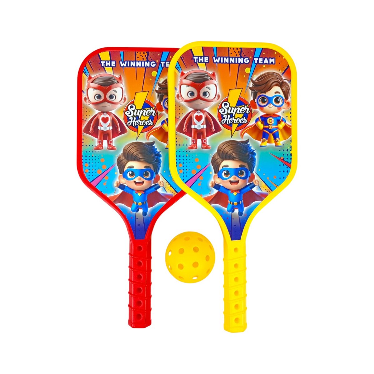 ToysBox Pickle Ball Kit | Lightweight Plastic Racket | Ultimate Indoor And Outdoor Fun Sports For Kids | 6+ Years