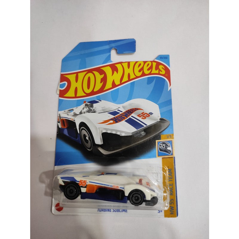 Hot Wheels HW 55 Race Team Turbine Sublime - Multicolor – Kidsinfy.in