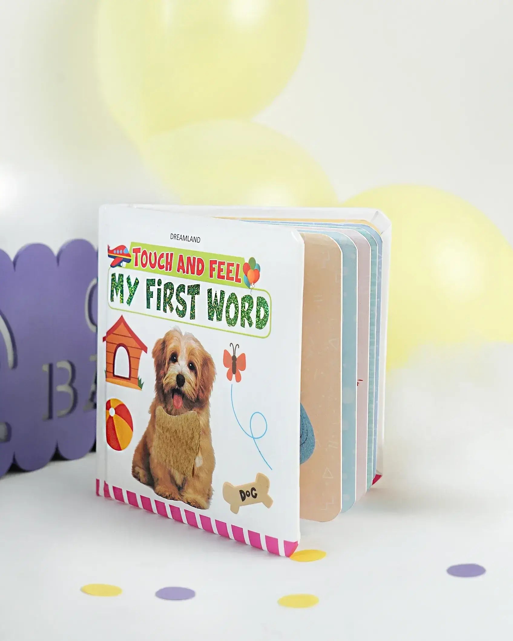 Unisex baby gift hamper for learning and play
