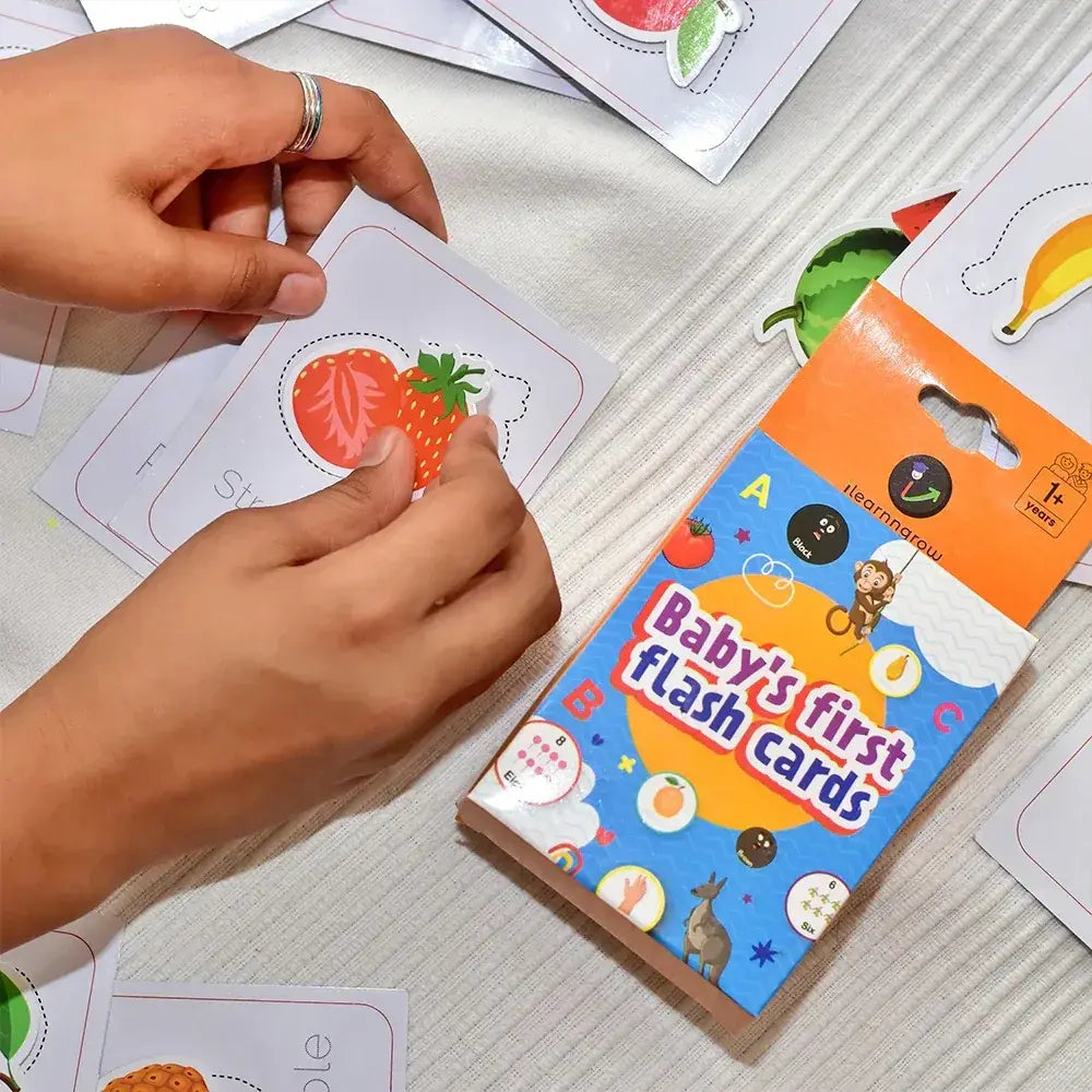 iLearnNGrow Baby’s First Fruits Flash Cards – Interactive Learning Flash Card Set for Kids - ilearnngrow Learning Solutions Pvt Ltd