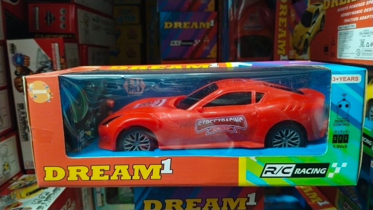 Battery Operated Dream 1 Remote Control Car for Kids Full Function - Multicolor