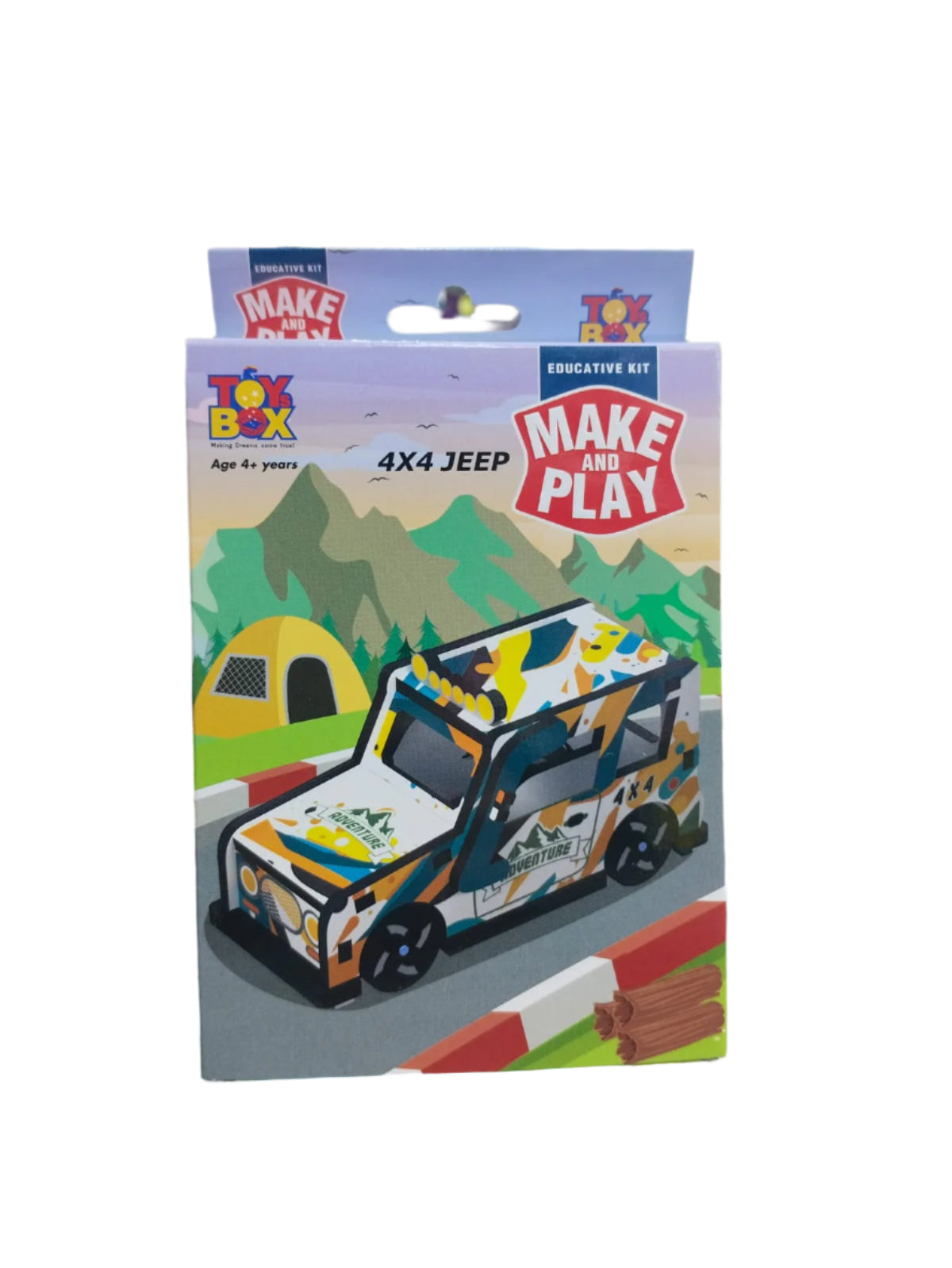 Toysbox Educative Kit Make and Play - Color & Design May vary