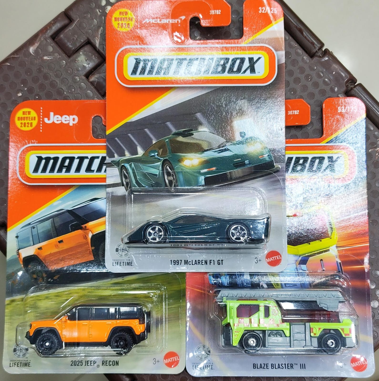 Matchbox Mainline - Combo Pack of 3 Cars - 30782