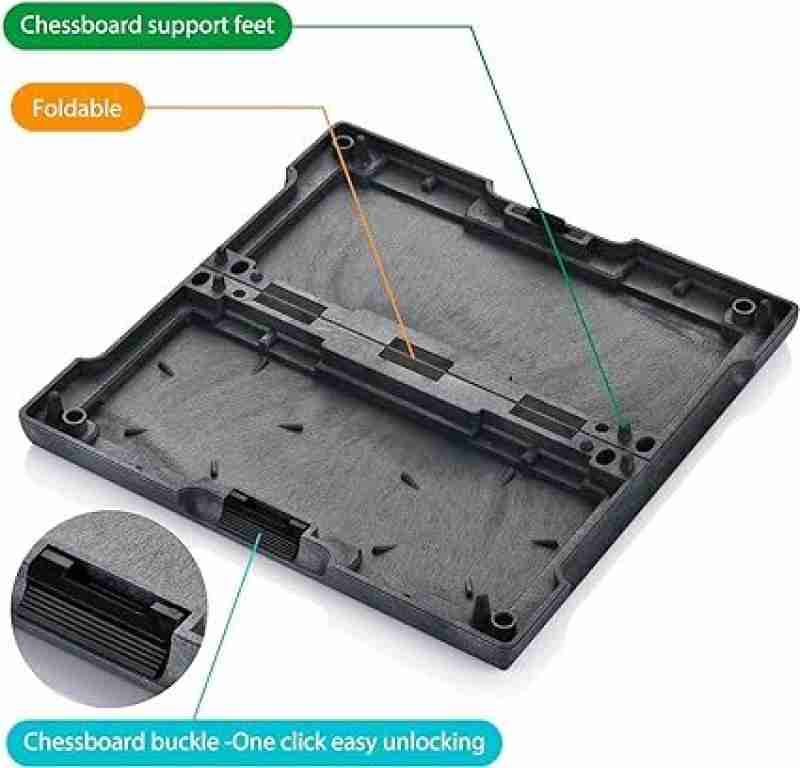 Magnetic Folding Chess Set, Educational Game Board Kids Chess Board Travel Toys Board Game Accessories