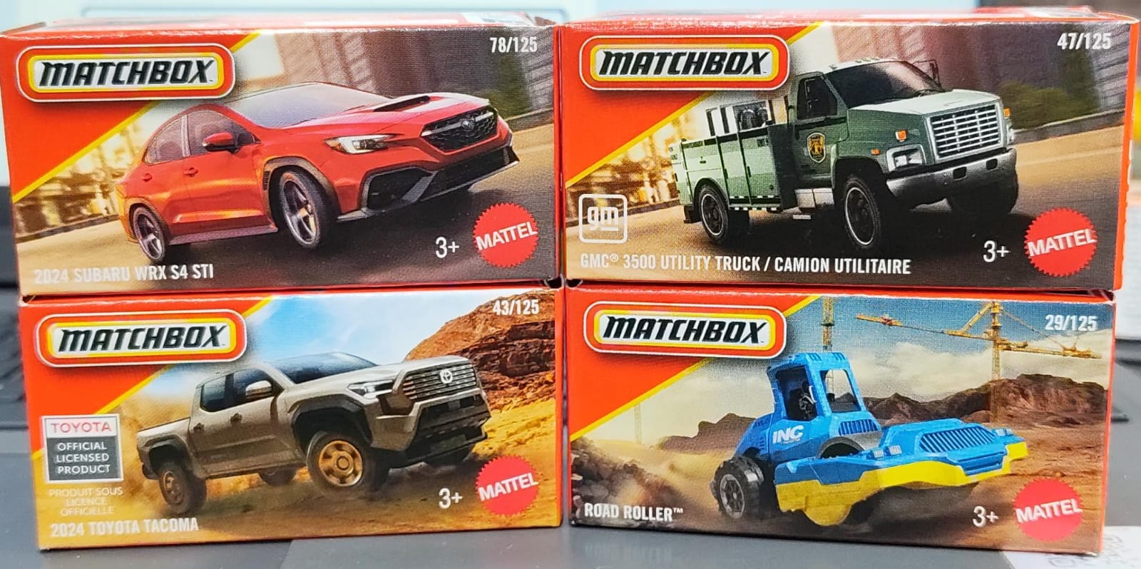 Matchbox Mainline - Combo Pack of 4 Cars - DNK70 - 005