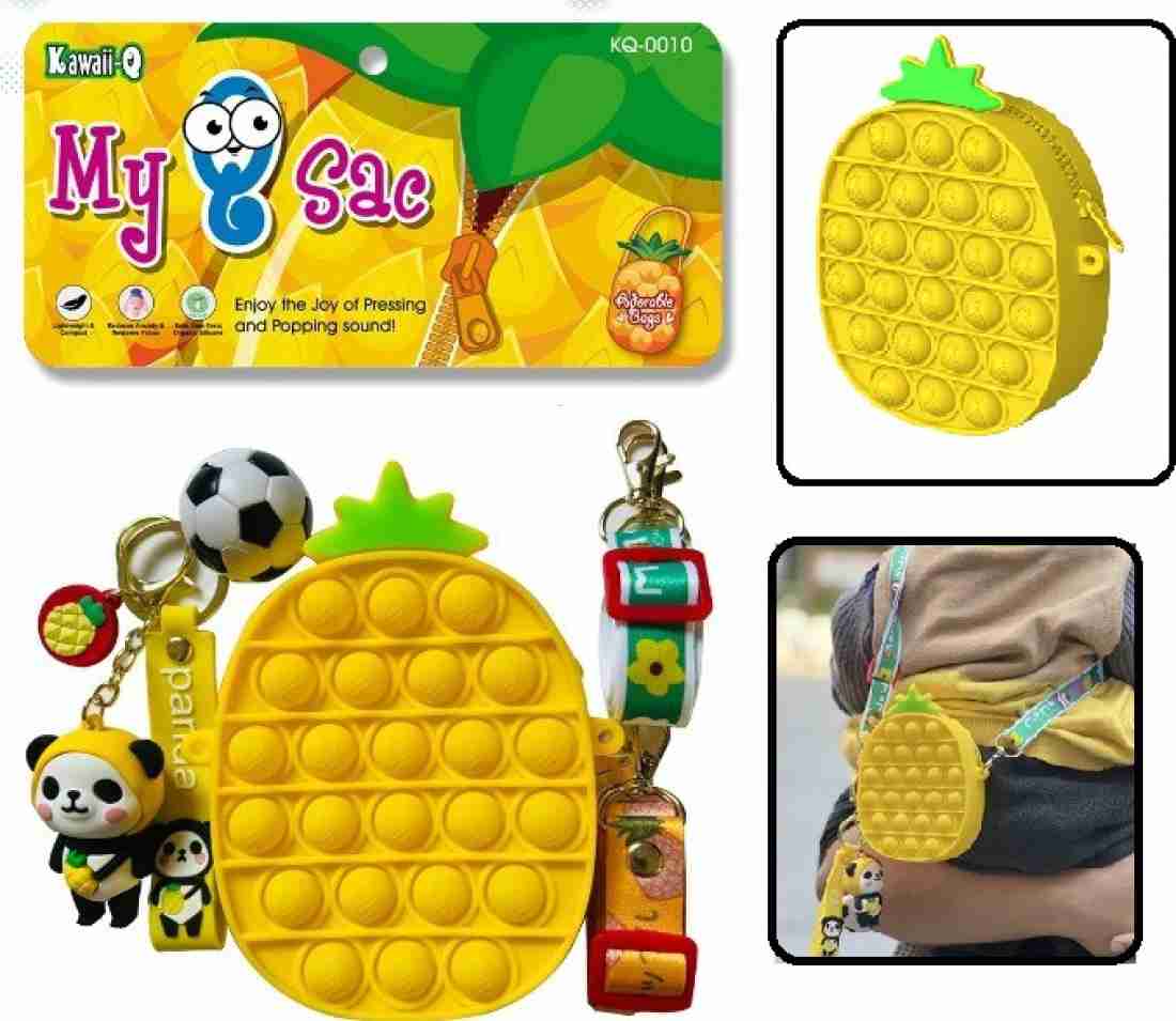 Kawaii-Q: Cute & Fashion Pop It Cross Body Bag for Kids | Party Favors, School, Graduation Gifts