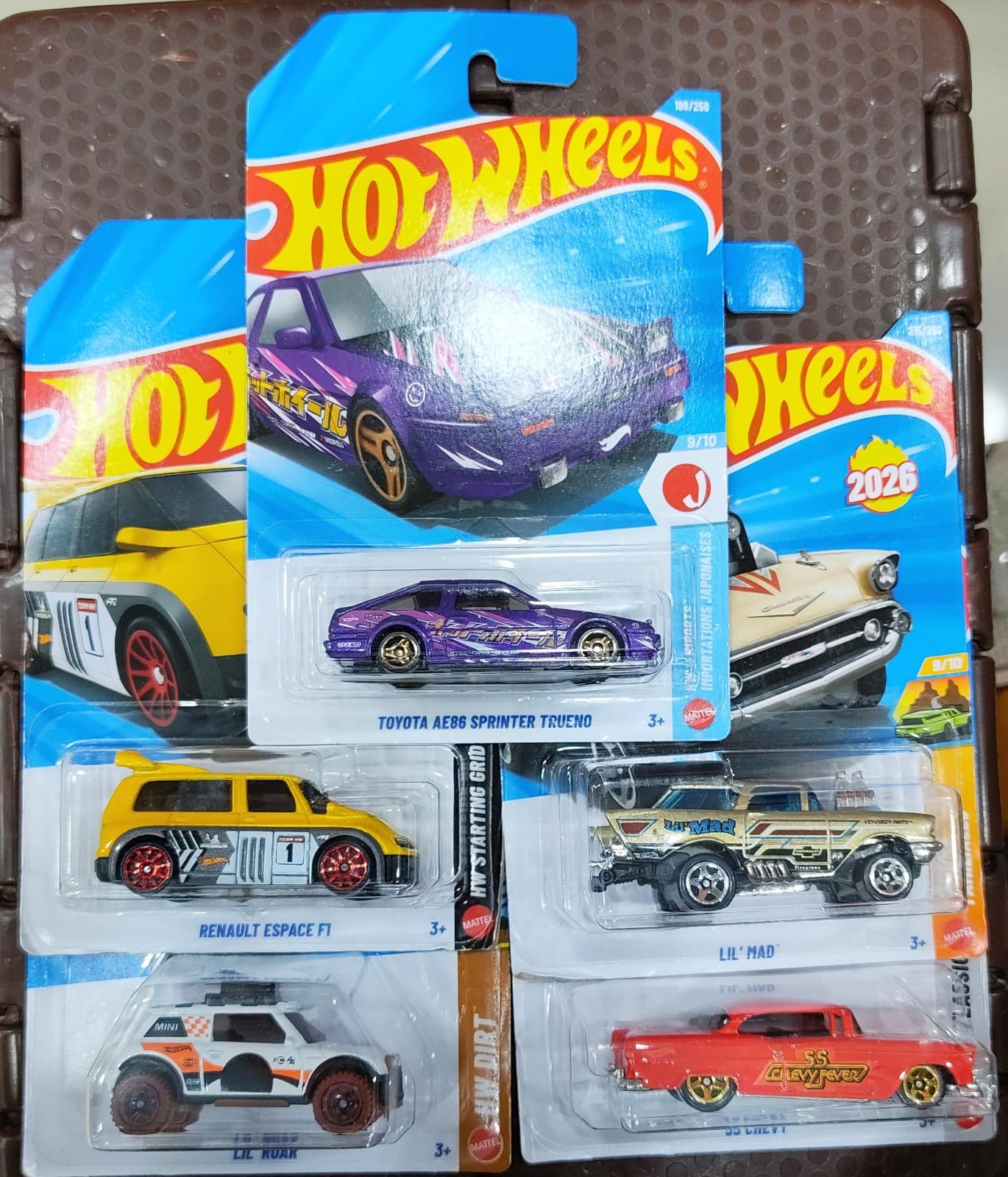 Hot Wheels Mainline - Combo Pack of Mix 5 Cars - K Case 2026