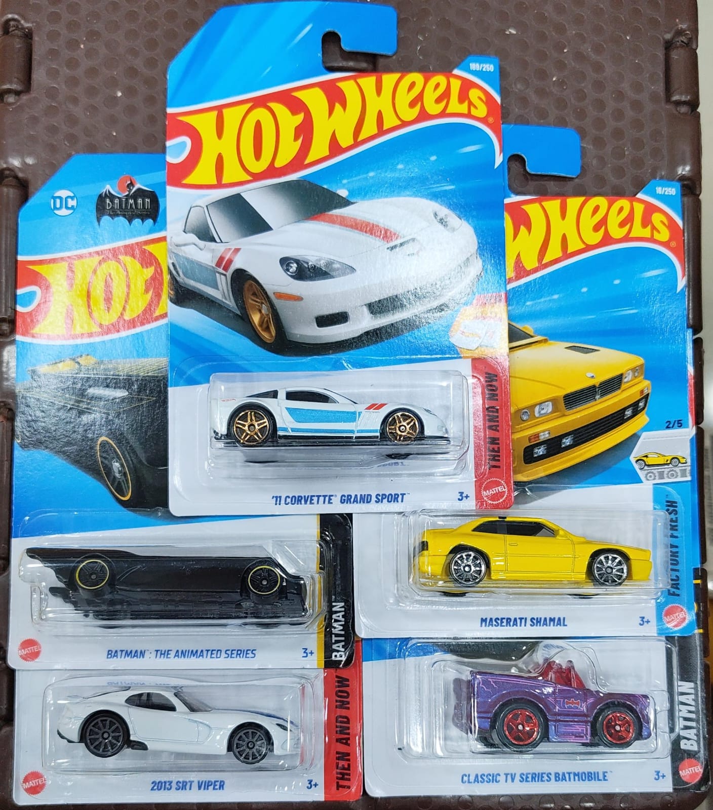 Hot Wheels Mainline - Combo Pack of Mix 5 Cars - K Case 2026
