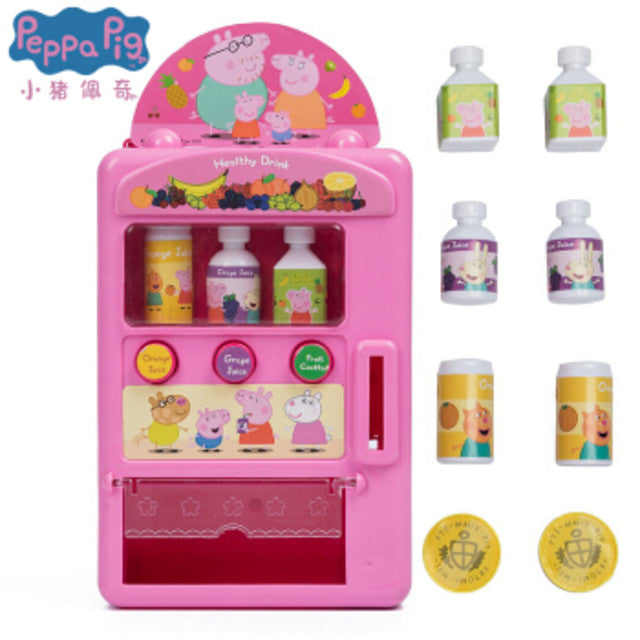 Peppa Pig Children’s Toy Soda Machine - Kids Automatic Soda Vending Machine