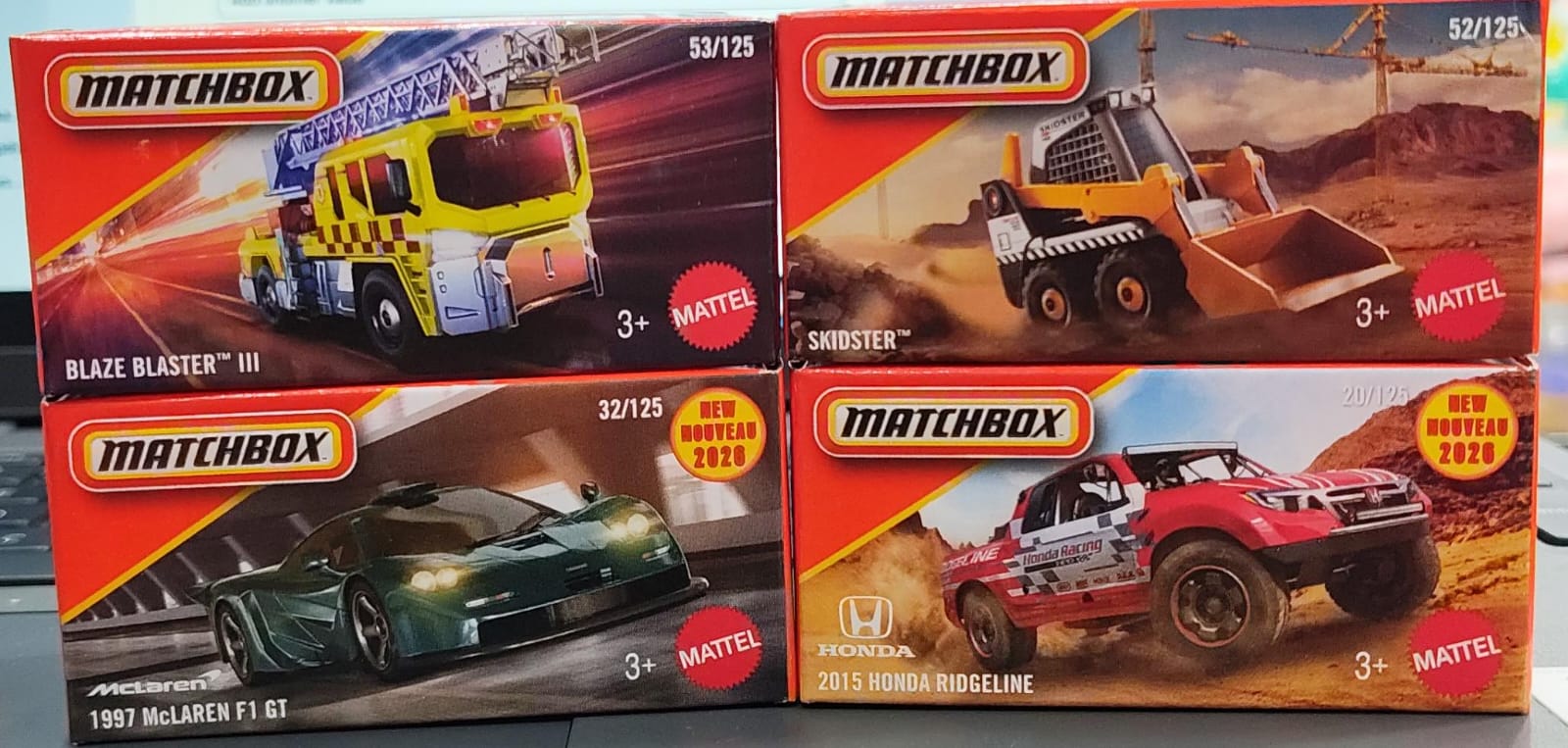 Matchbox Mainline - Combo Pack of 4 Cars - DNK70 - 003