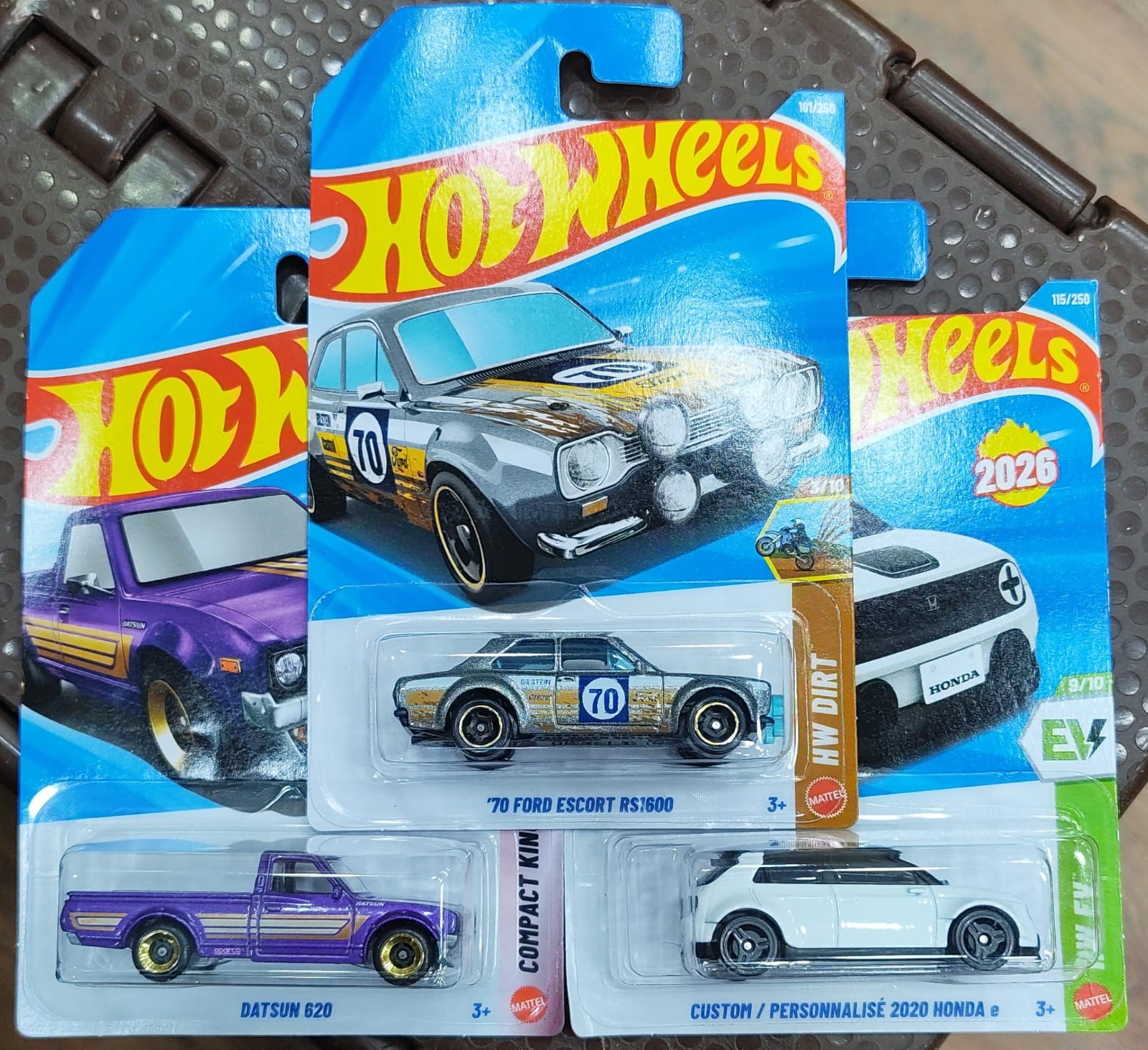 Hot Wheels Mainline - Pack of 3 Cars - P Case 2026