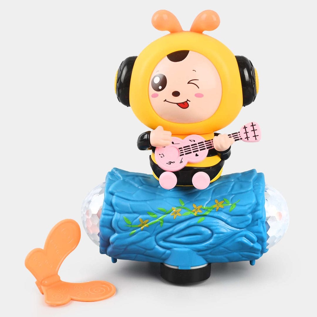 Flashing Light Sound Rotating Bee Toy  -  Without Box