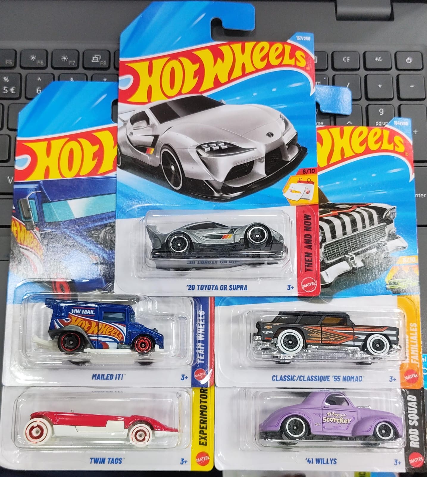 Hot Wheels Mainline - Combo Pack of 5 Cars - H Case 2026 - Long Card