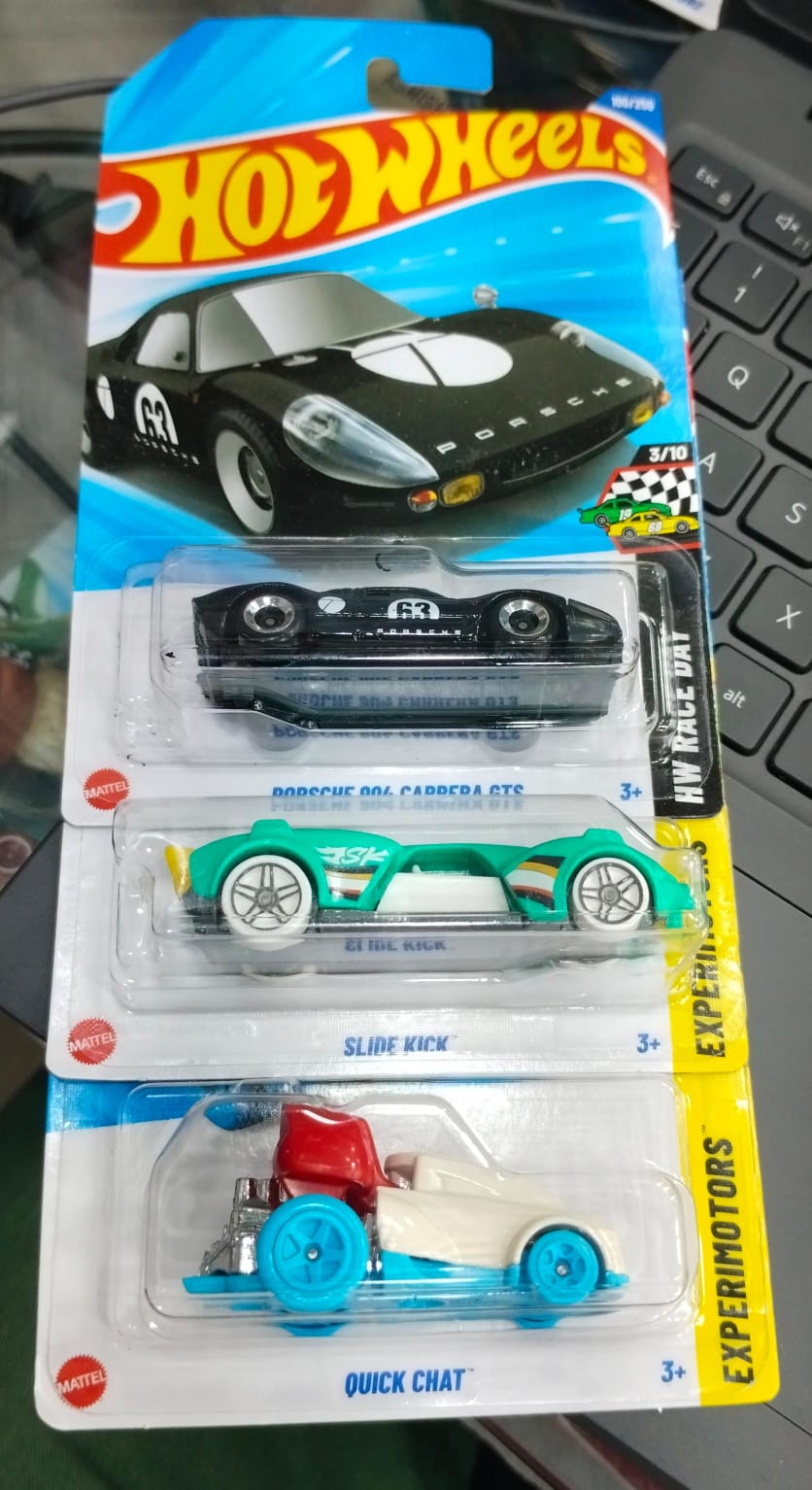 Hot Wheels Mainline - M Case 2025 - Combo Car 3 Pcs - Long Card