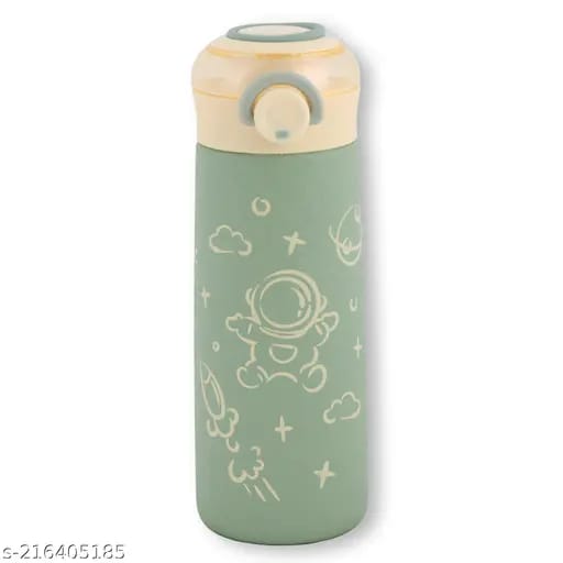 Space Theme Stainless Steel Vacuum Insulated Water Bottle - 350ml