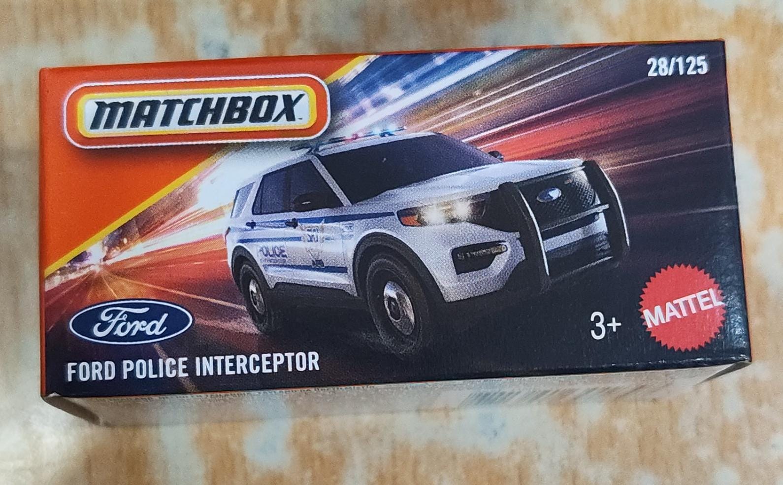 Matchbox Mainline - Ford Police Interceptor - DNK70 - JHR81