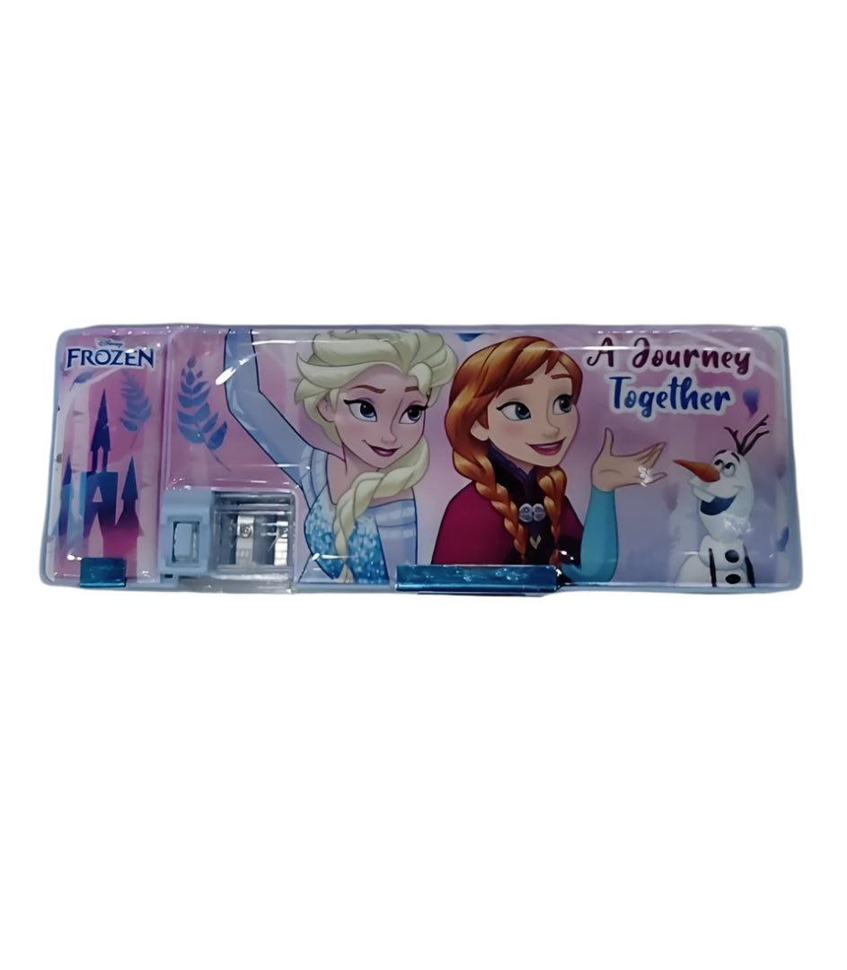 Pencil Case with Additional Compartment – Stationery Organizer Pencil Box