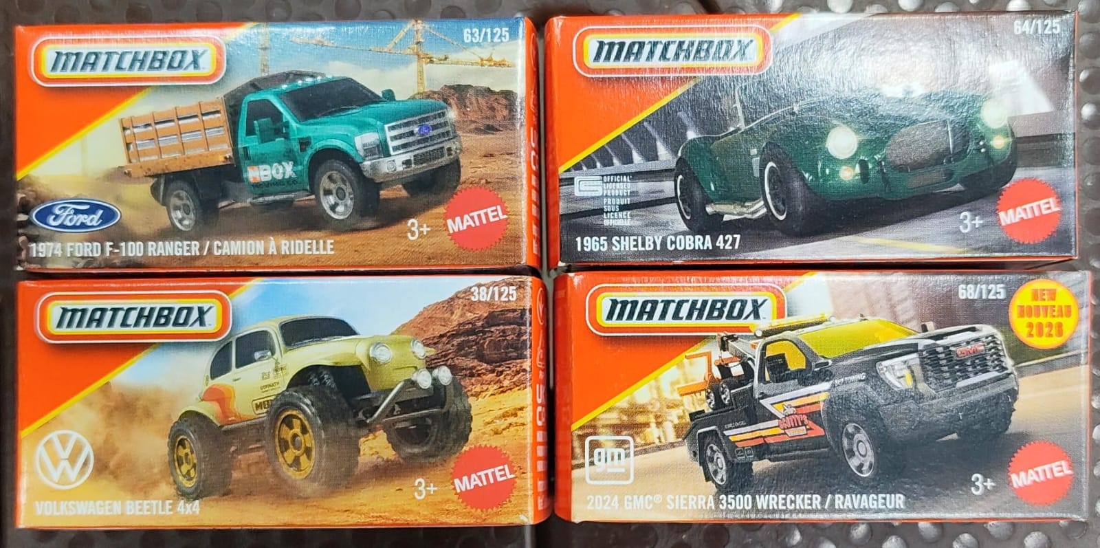 Matchbox Mainline - Combo Pack of 4 Cars - DNK70 - 0001