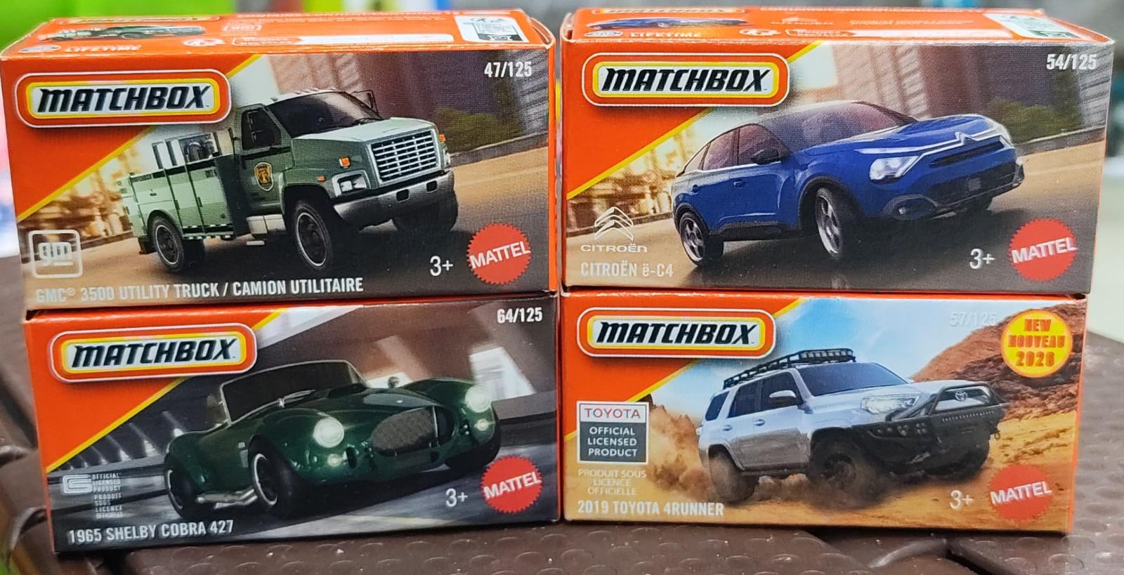 Matchbox Mainline - Combo Pack of 4 Cars - DNK70 - 002