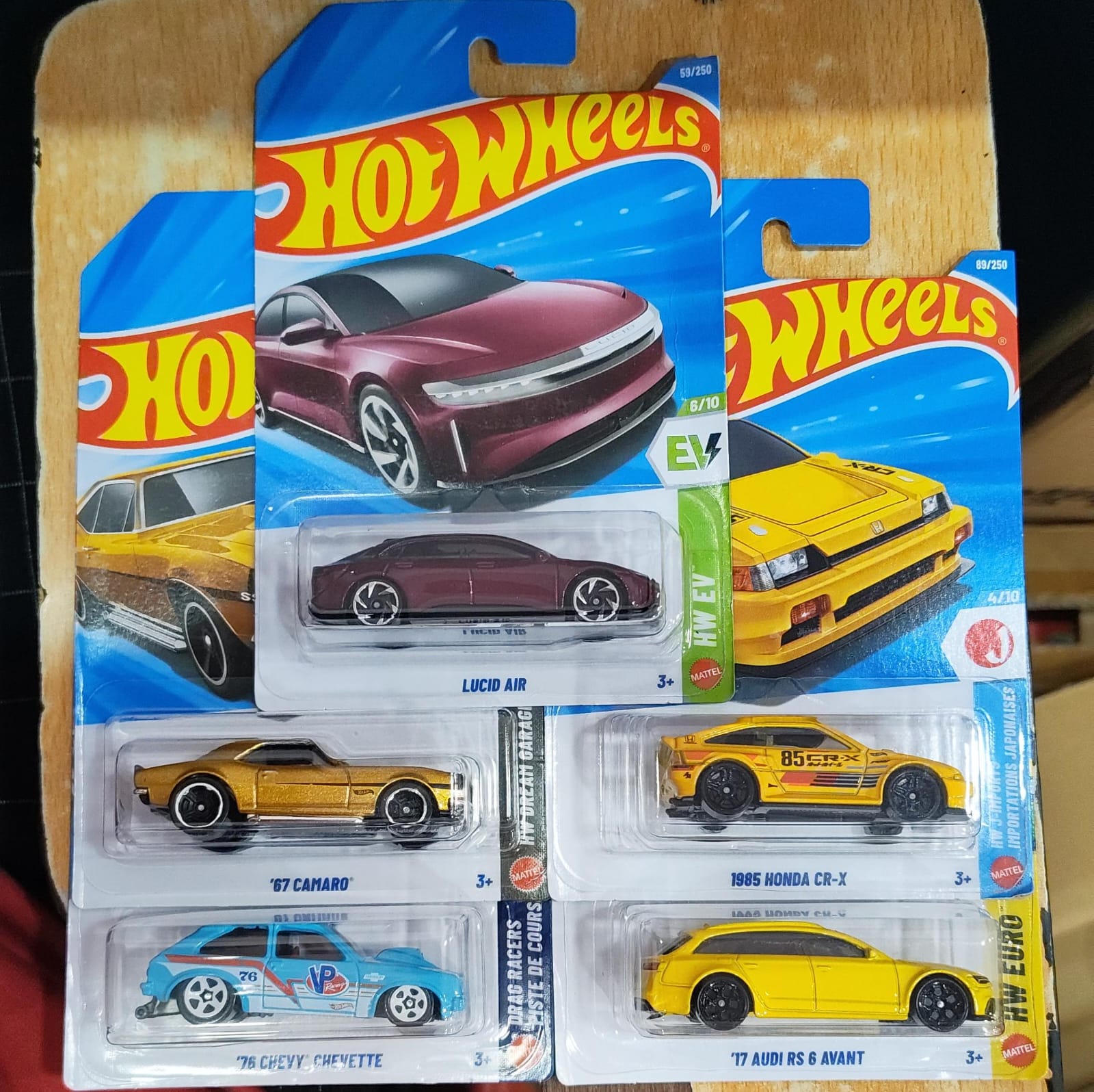 Hot Wheels Mainline - D Case 2026 - Combo Pack of 5 Cars