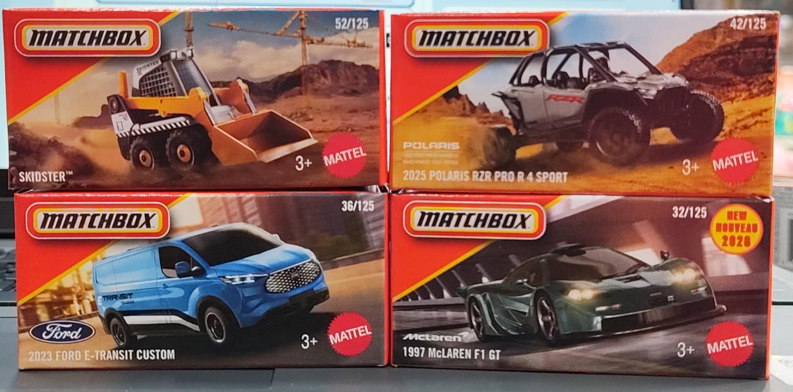 Matchbox Mainline - Combo Pack of 4 Cars - DNK70 - 003