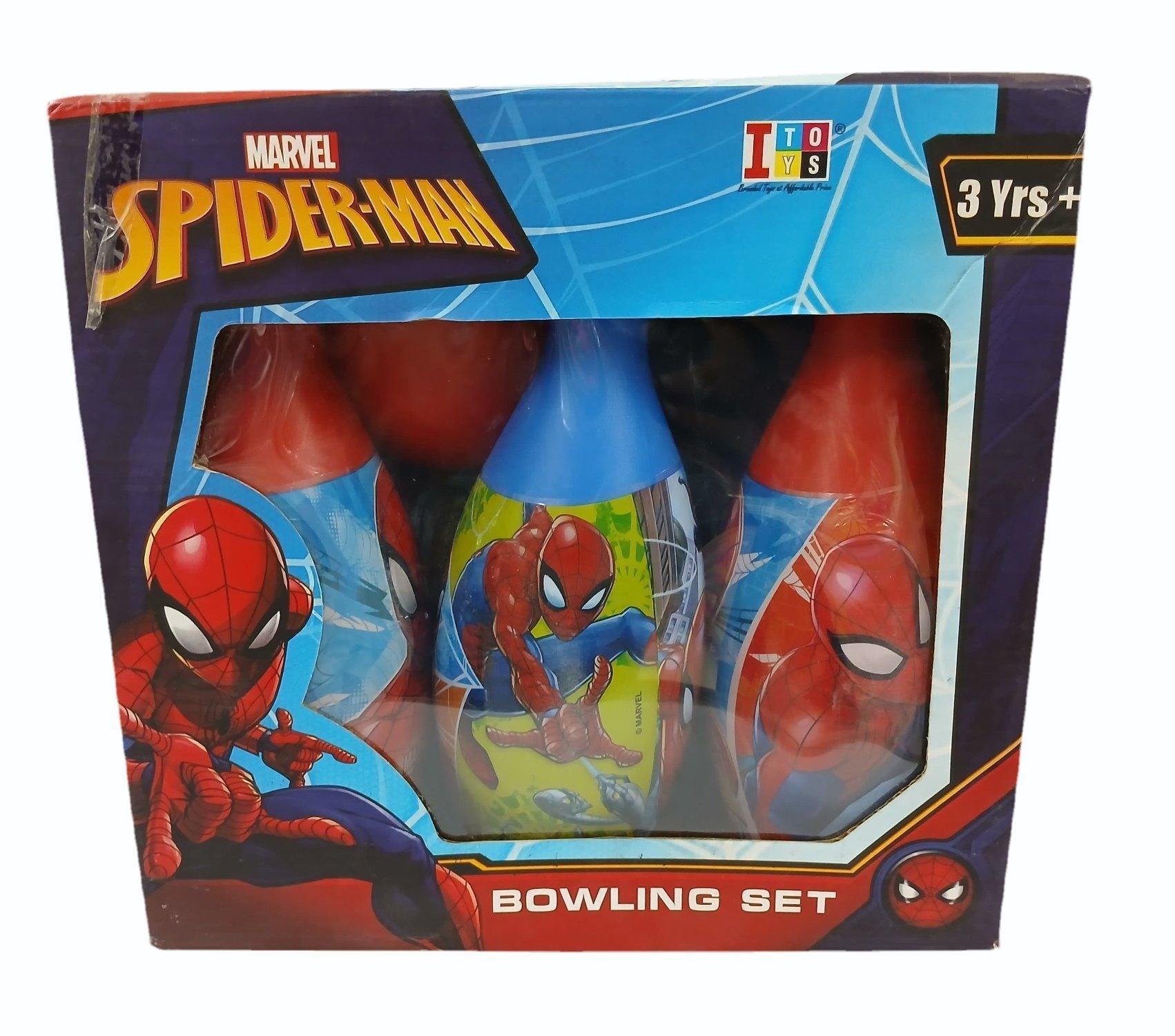 Itoys Bowling Pins Toy Set Fun Bowling Game for Kids Featuring Iconic Characters | Ideal for Active Play and Skill Development