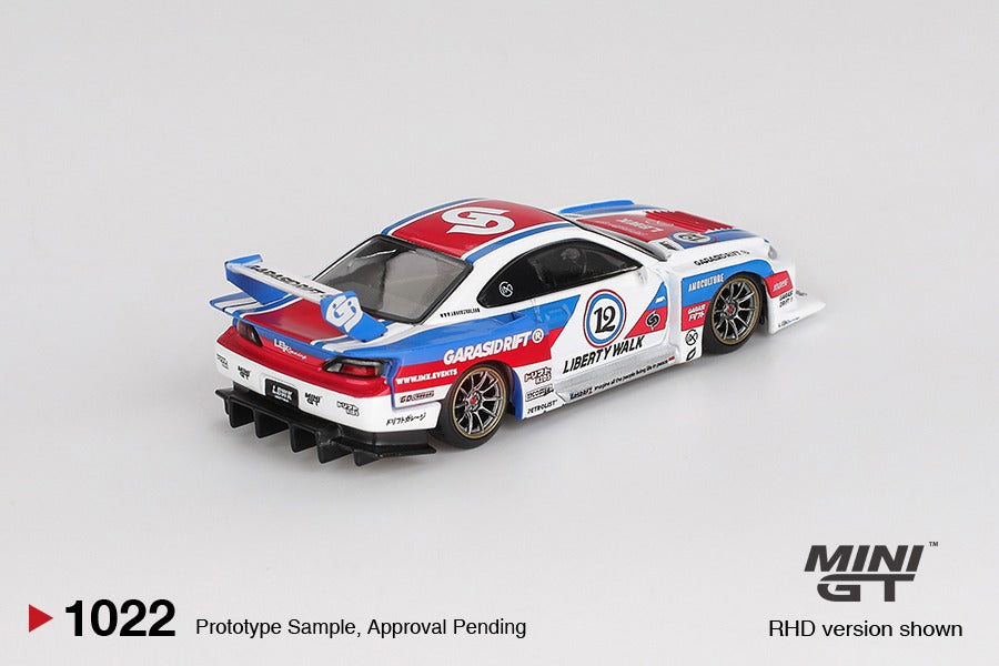 MINI GT 1022 - NISSAN LB-SUPER SILHOUETTE S15 SILVIA GARASIDRIFT X L