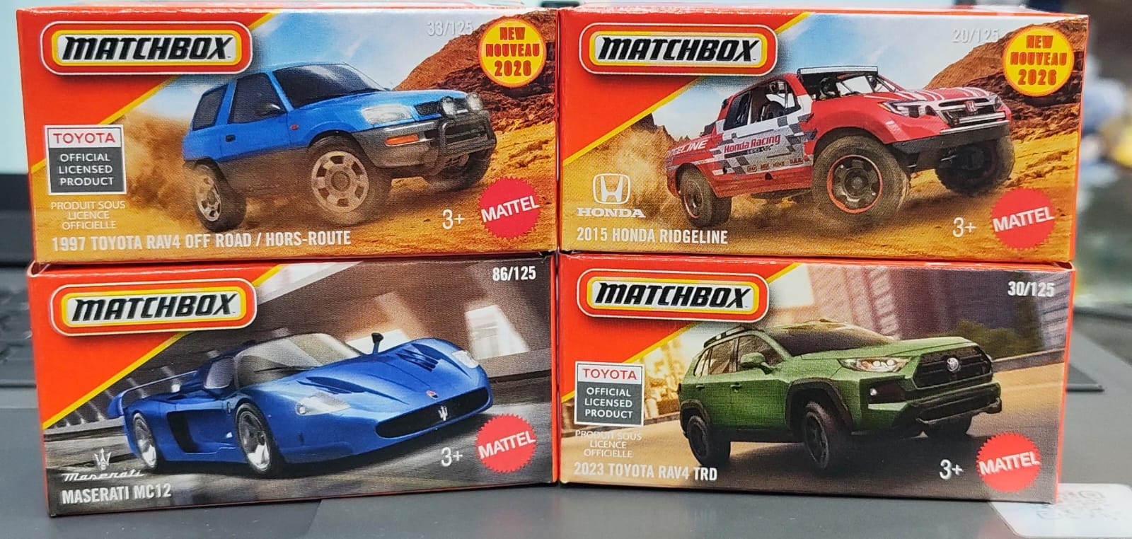 Matchbox Mainline - Combo Pack of 4 Cars - DNK70 - 002