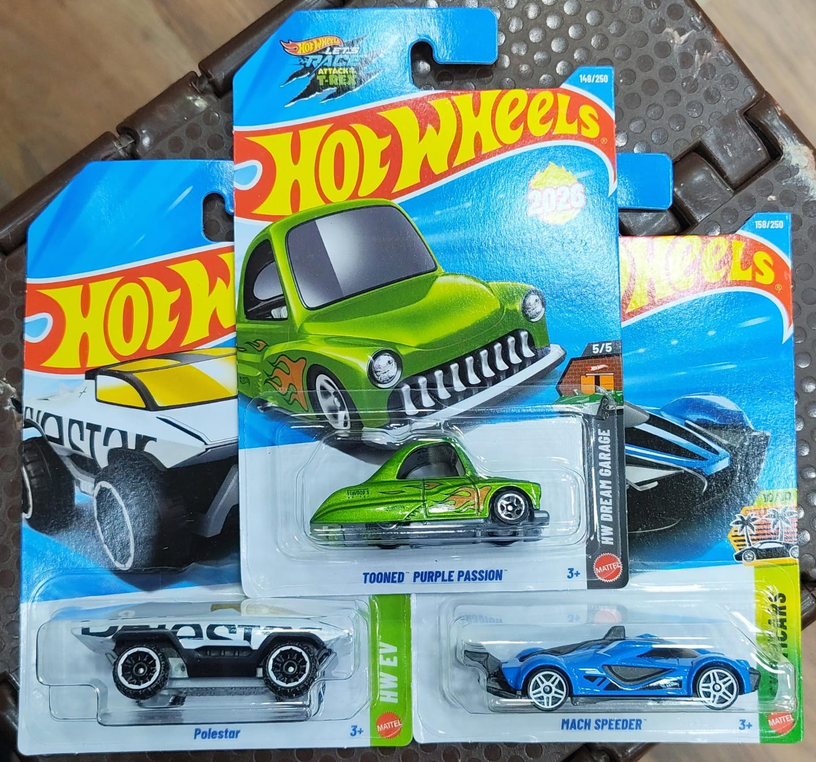Hot Wheels Mainline - Pack of 3 Cars - P Case 2026