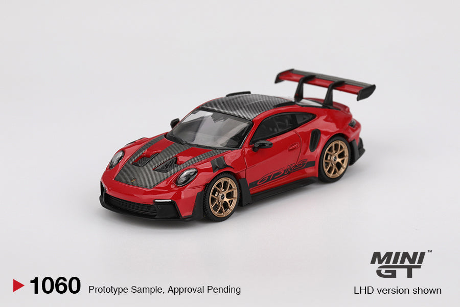 MINI GT #1060 & #1135 Porsche 911 (992) GT3 & LB-Silhouette WORKS MURCIELAGO GT Evo - Combo Pack of 2 Cars