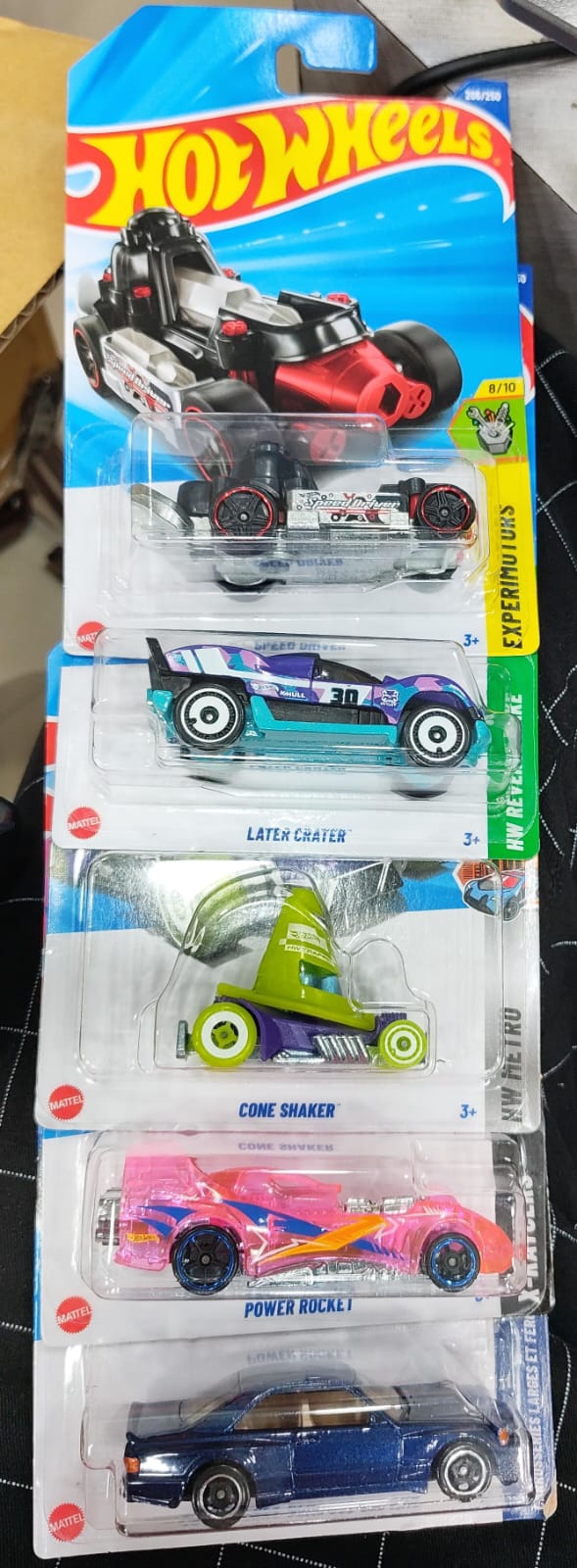 Hot Wheels Mainline - Combo Pack of 5 Cars - P Case & N Case Combo - Long Card (0)