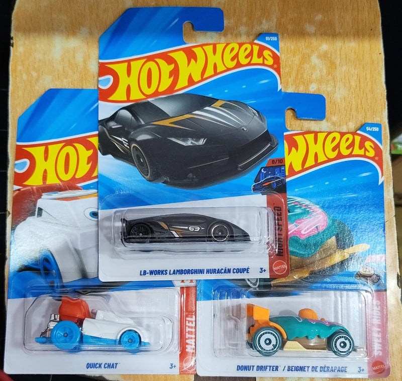 Hot Wheels Mainline - D Case 2026 - Combo Pack of 3 Cars – Kidsinfy.in