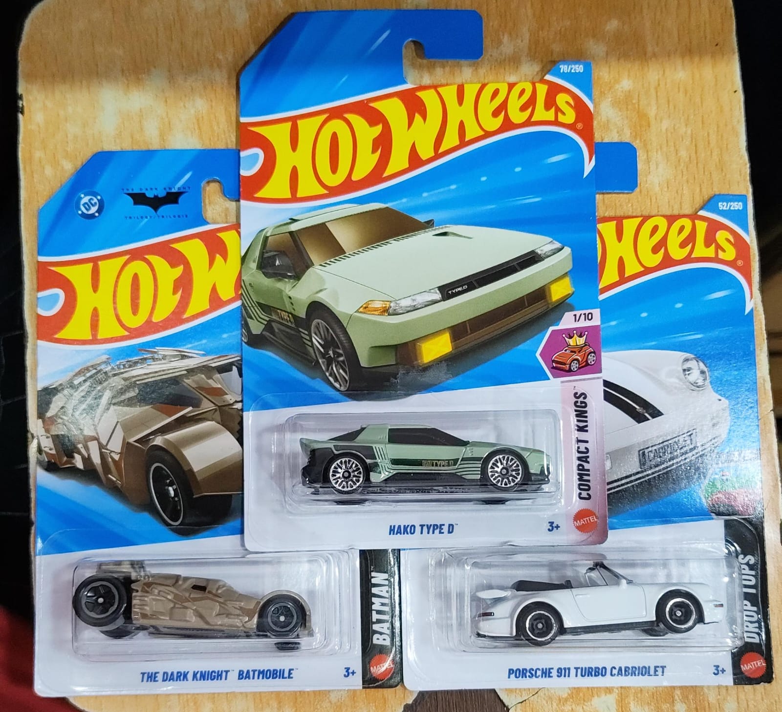 Hot Wheels Mainline - D Case 2026 - Combo Pack of 3 Cars