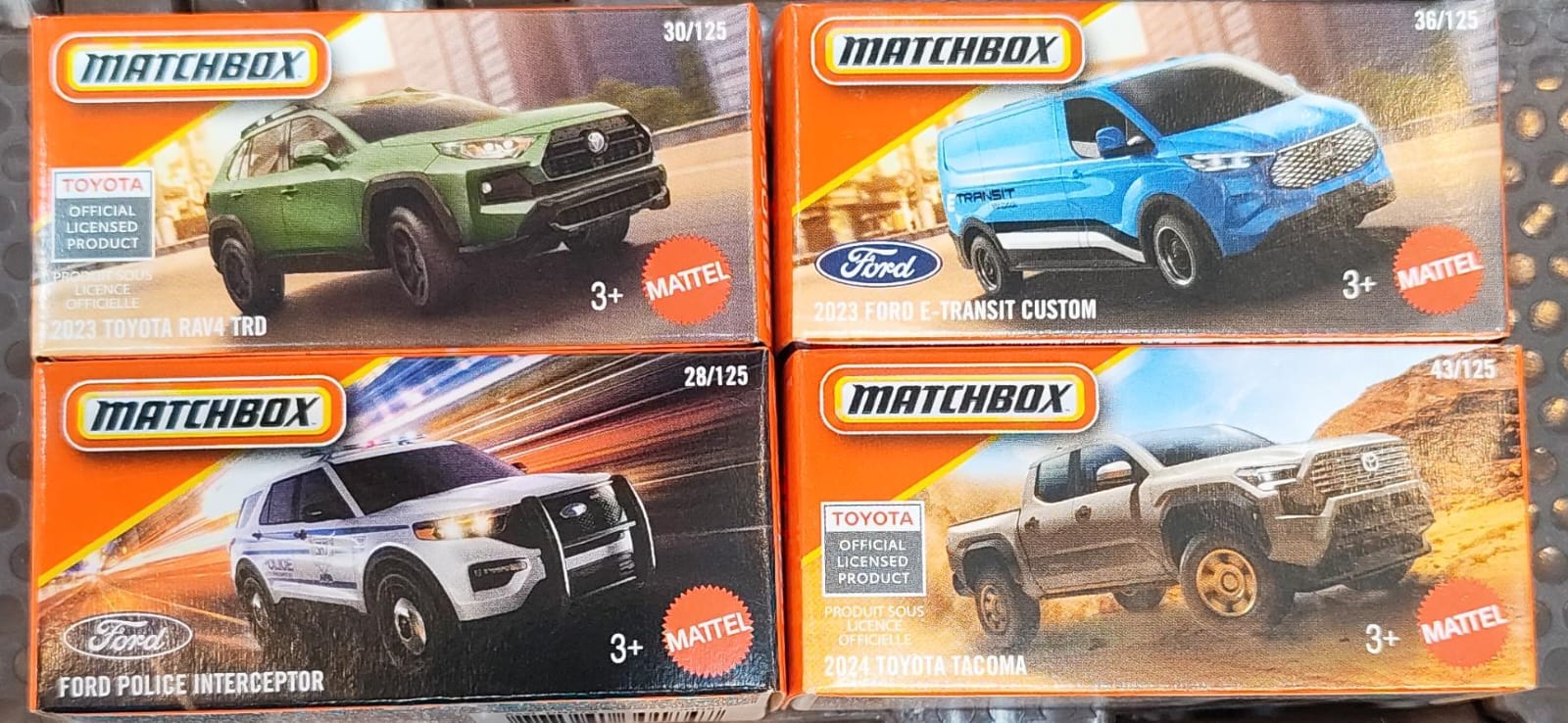 Matchbox Mainline - Combo Pack of 4 Cars - DNK70 - 005