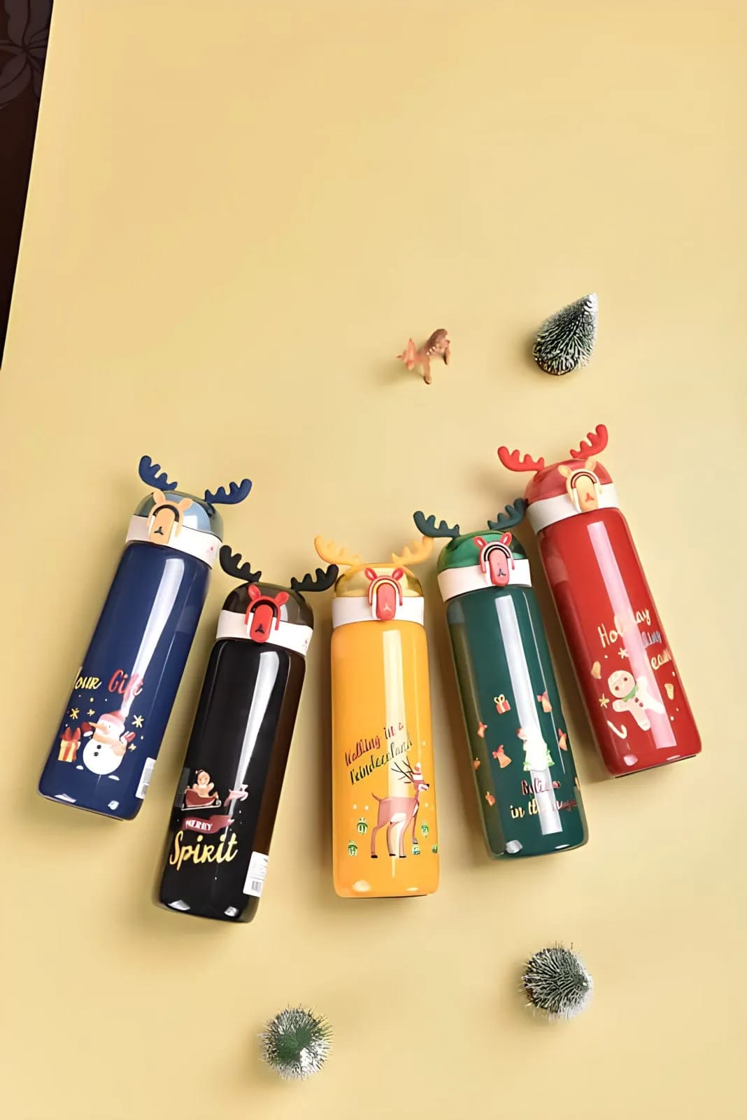 Stainless Steel Vacuum Bottle Hot & Cold Thermos Flask Bottle - 440 ML