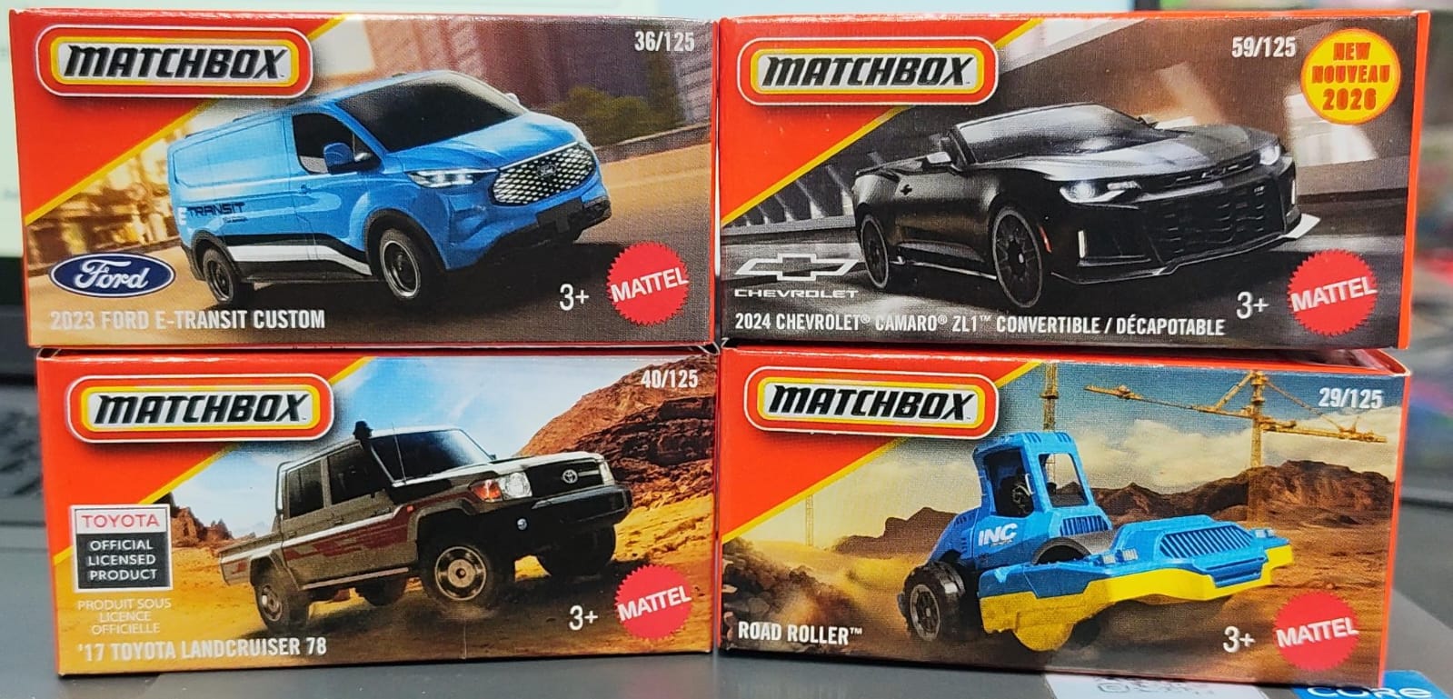 Matchbox Mainline - Combo Pack of 4 Cars - DNK70 - 003