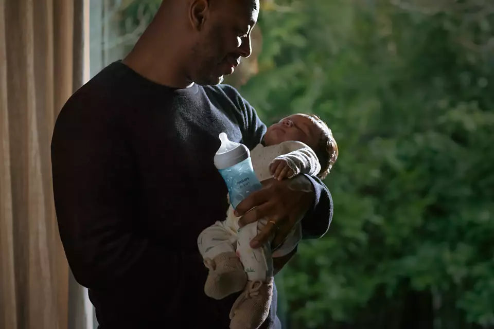 Philips Avent (1 M+) Natural Response 3.0 Blue Feeding Bottle SCY903/21 - 260 ml / 9 oz