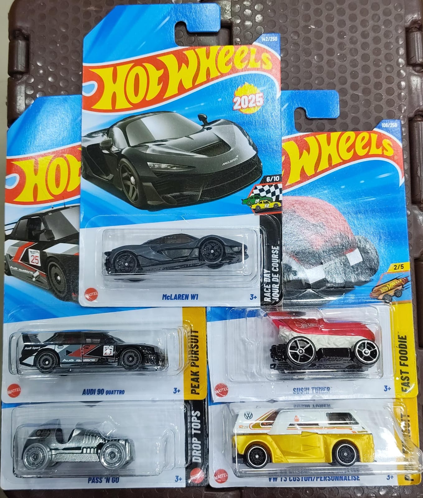 Hot Wheels Mainline - Combo Pack of 5 Cars - A Case 2026 - Long Card