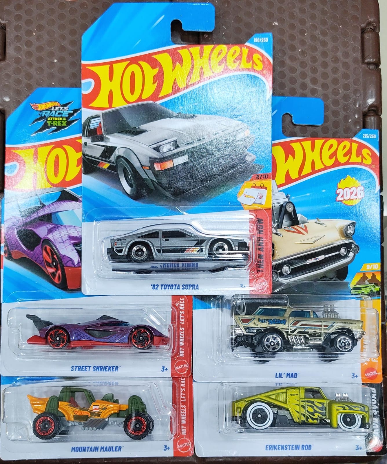 Hot Wheels Mainline - Combo Pack of Mix 5 Cars - K Case 2026