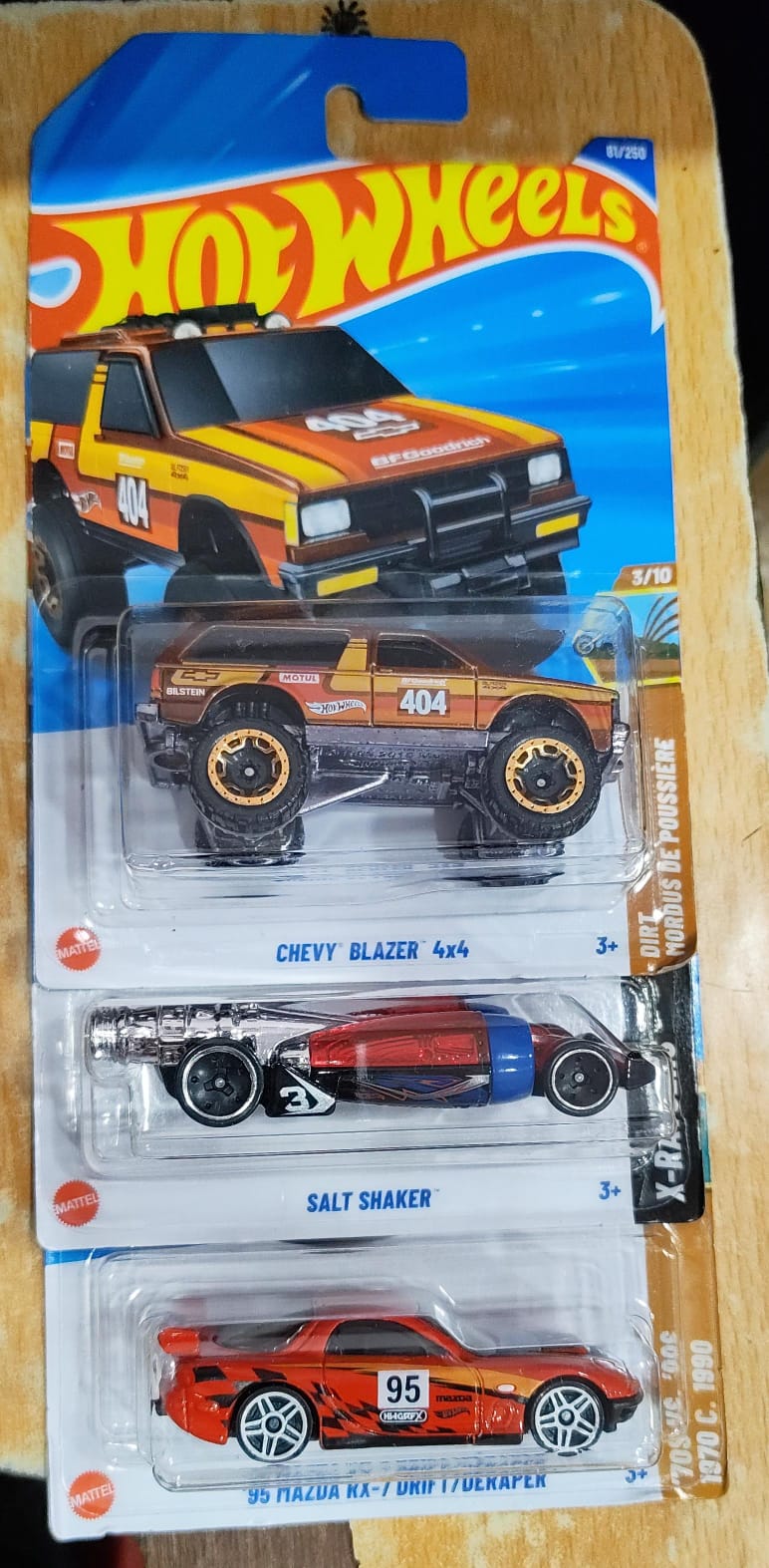 Hot Wheels Mainline - P Case 2025 - Combo Pack of 3 Cars - (2)